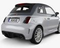 Fiat 500 C Abarth Esseesse 2014 3Dモデル
