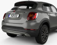 Fiat 500X 2017 3D模型
