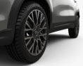 Fiat 500X 2017 3D 모델 
