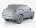 Fiat 500X 2017 Modello 3D