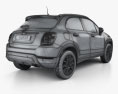 Fiat 500X Cross 2017 3D模型