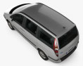 Fiat Ulysse 2010 3D модель top view