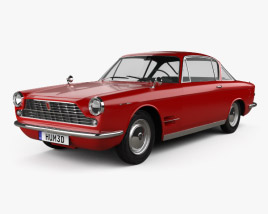 3D model of Fiat 2300 S coupe 1961