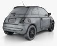 Fiat 500 Trendy 2018 3D模型