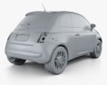 Fiat 500 Trendy 2018 3D модель