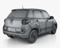 Fiat 500L Trekking 2018 3D模型