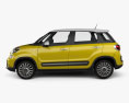 Fiat 500L Trekking 2018 3D-Modell Seitenansicht