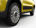 Fiat 500L Trekking 2018 3D 모델 