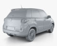 Fiat 500L Trekking 2018 3D 모델 