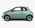 Fiat 500 C San Remo 2017 3Dモデル side view