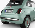 Fiat 500 C San Remo 2017 3D模型