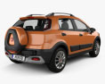 Fiat Avventura 2018 3D 모델  back view