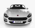 Fiat 124 Spider 2020 3d model front view