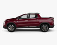 Fiat Toro 2019 3D-Modell Seitenansicht