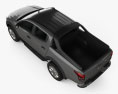 Fiat Fullback Concept 2019 Modello 3D vista dall'alto