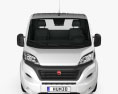 Fiat Ducato 单人驾驶室 Chassis L4 2017 3D模型 正面图