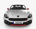 Fiat 124 Spider Abarth 2020 3Dモデル front view