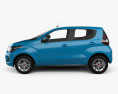 Fiat Mobi Like On 2020 3d model side view