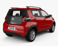 Fiat Mobi Way On 2020 3d model back view