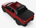 Fiat Strada Adventure CD Extreme 2018 3D-Modell Draufsicht