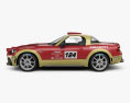 Fiat 124 Abarth Rally 2020 3D 모델  side view