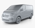 Fiat Talento Panel Van 2018 3D 모델  clay render
