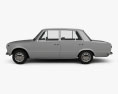 Fiat 124 1966 3D 모델  side view