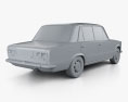 Fiat 124 1966 3D модель