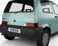 Fiat Cinquecento 1998 3D模型