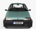 Fiat Cinquecento 1998 3D 모델  front view