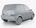Fiat Cinquecento 1998 3D模型