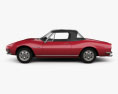 Fiat Dino Spider 2400 1969 3Dモデル side view