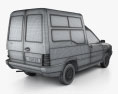 Fiat Fiorino Kastenwagen 2000 3D-Modell