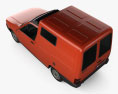 Fiat Fiorino Furgoneta 2000 Modelo 3D vista superior