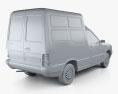Fiat Fiorino 厢式货车 2000 3D模型