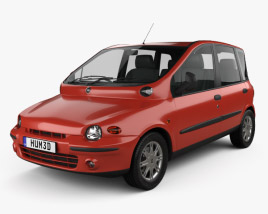 3D model of Fiat Multipla 2004