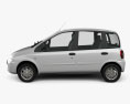 Fiat Multipla 2010 3D 모델  side view