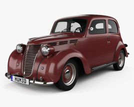 3D model of Fiat 1100 B 1949