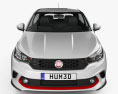 Fiat Argo HGT 2020 3d model front view