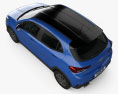 Fiat Argo HGT Opening Edition Mopar 2020 3d model top view