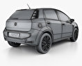Fiat Punto 5-door 2018 3d model