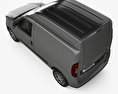 Fiat Doblo Cargo L1H2 2017 Modello 3D vista dall'alto