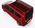 Fiat Doblo Combi L2H2 2017 3D模型 顶视图