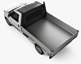 Fiat Doblo Work Up 2017 Modello 3D vista dall'alto