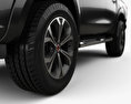 Fiat Fullback 더블캡 인테리어 가 있는 2019 3D 모델 