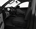 Fiat Fullback Doppelkabine mit Innenraum 2019 3D-Modell seats