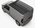 Fiat Doblo Cargo L1H1 2017 3D-Modell Draufsicht