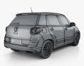 Fiat 500L 掀背车 2020 3D模型