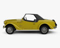 Fiat Siata Spring 1968 3D модель side view