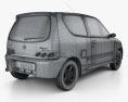 Fiat Seicento Sporting Abarth 2003 3d model